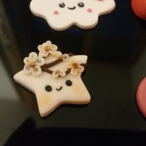 photo présentant de face une petite étoile souriante